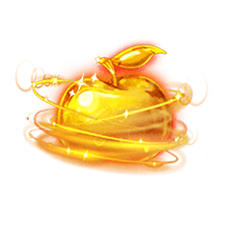 สัญลักษณ์รูปไวด์ ของเกม Happy Apples