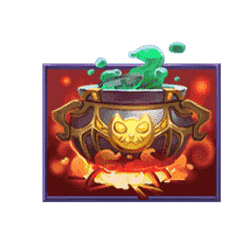 สัญลักษณ์รูปหม้อปรุงยา ของเกม Magic Kitty