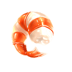 สัญลักษณ์กุ้ง ของเกม Moodie Foodie