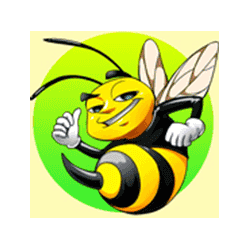 สัญลักษณ์รูปผึ้ง ของเกม Honey hunter