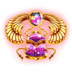 สัญลักษณ์รูปแมลงเคเปอร์ ของเกม Ancient Disco