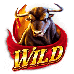 สัญลักษณ์รูปไวด์ ของเกม Bulls Run Wild