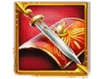 สัญลักษณ์รูปดาบและโล่ ของเกม Gladiator Ways