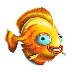 สัญลักษณ์รูปปลาสีเหลือง ของเกม Fishtastic