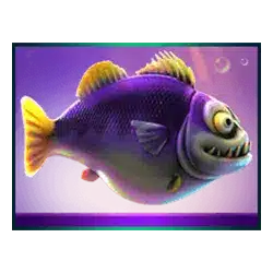 สัญลักษณ์รูปปลาสีม่วง ของเกม Sea Boat Adventure