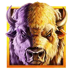 สัญลักษณ์รูปกระทิง ของเกม Buffalo Mania Megaways