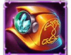 สัญลักษณ์รูปหมวก ของเกม Treasure Mine Power Reels