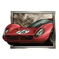 สัญลักษณ์รูปรถสีแดง ของเกม 24 Hour Grand Prix
