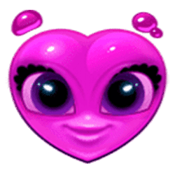 สัญลักษณ์รูปเอเลี่ยนสีชมพู ของเกม Jelly Multihops