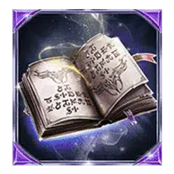 สัญลักษณ์รูปหนังสือ ของเกม Magic Powers Megaways