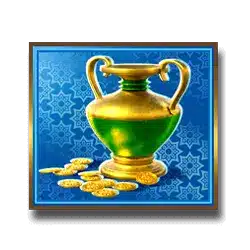สัญลักษณ์รูปโถทองคำ ของเกม Ali Baba is Luck