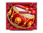 สัญลักษณ์รูปกลองโบราณ ของเกม Luck of Panda Bonus Combo