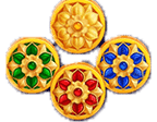 สัญลักษณ์รูป Scatter Symbol ของเกม Elephant s Gold Buy Bonus Combo