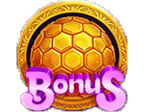 สัญลักษณ์รูป Scatter Symbol ของเกม Money Hive 50 Hold N Link