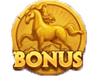 สัญลักษณ์รูป Scatter Symbol ของเกม Mighty Horses Cash Connect