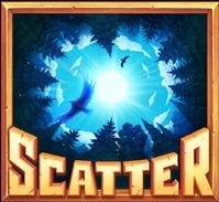 สัญลักษณ์รูป Scatter Symbol ของเกม Frontier Falcon Hold N Link