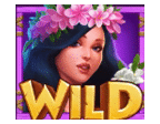 สัญลักษณ์รูปไวด์ของเกม Tiki Island Hold N Link