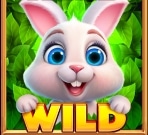 สัญลักษณ์รูปไวด์ ของเกม Bunny s Bounty Hold N Link