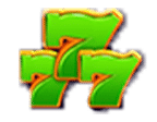 สัญลักษณ์รูปเลขเจ็ดสามตัว ของเกม Clover Shot